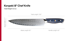 Load image into Gallery viewer, Oritsu 8-inch Chef Knife