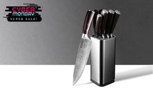 Load image into Gallery viewer, Autograph 7-Piece Knife Set with Koji Knife Holder