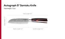 Load image into Gallery viewer, Autograph 5-inch Santoku Knife