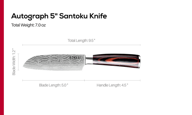Load image into Gallery viewer, Autograph 5-inch Santoku Knife